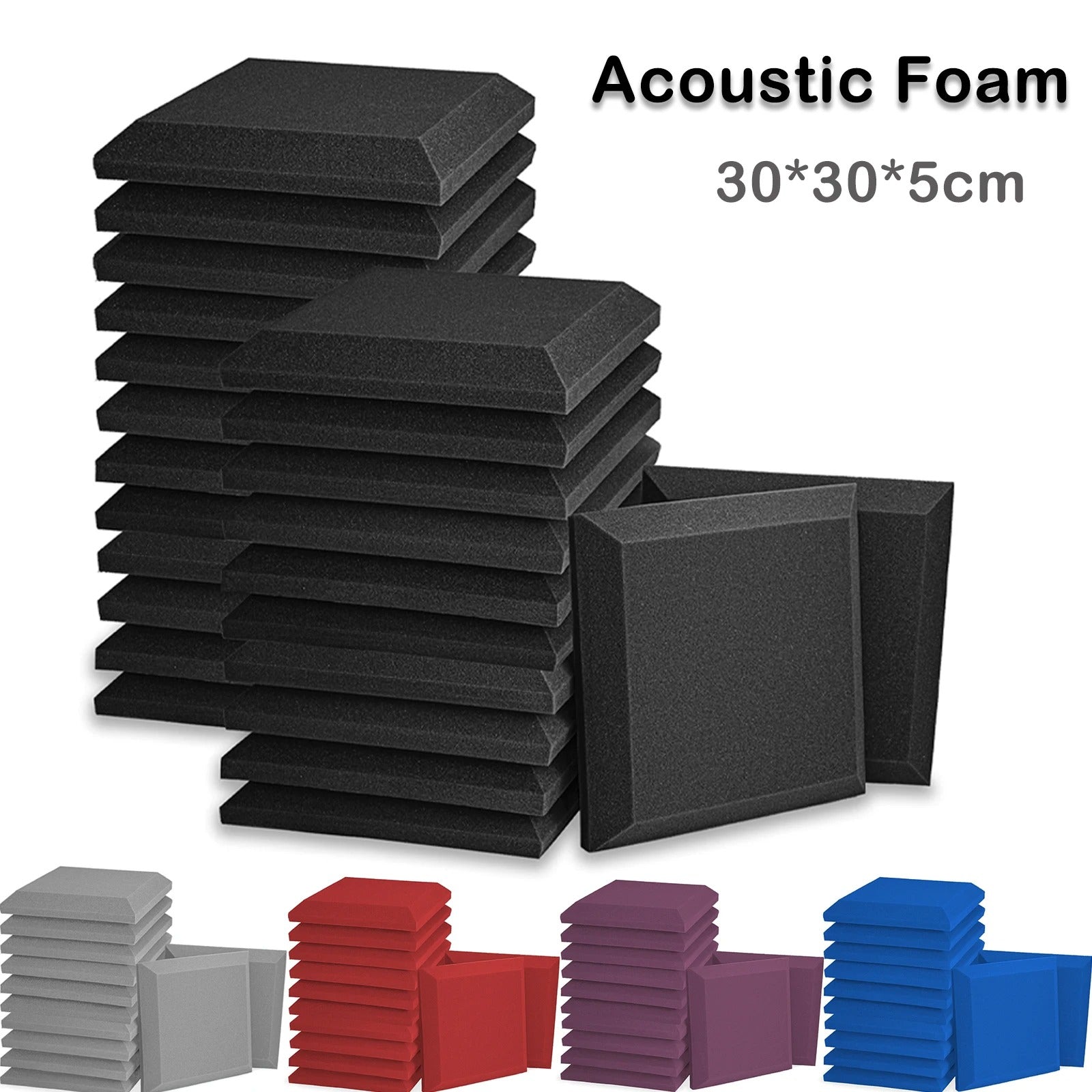 Sound Absorbing Acoustic Foam Panels Cube