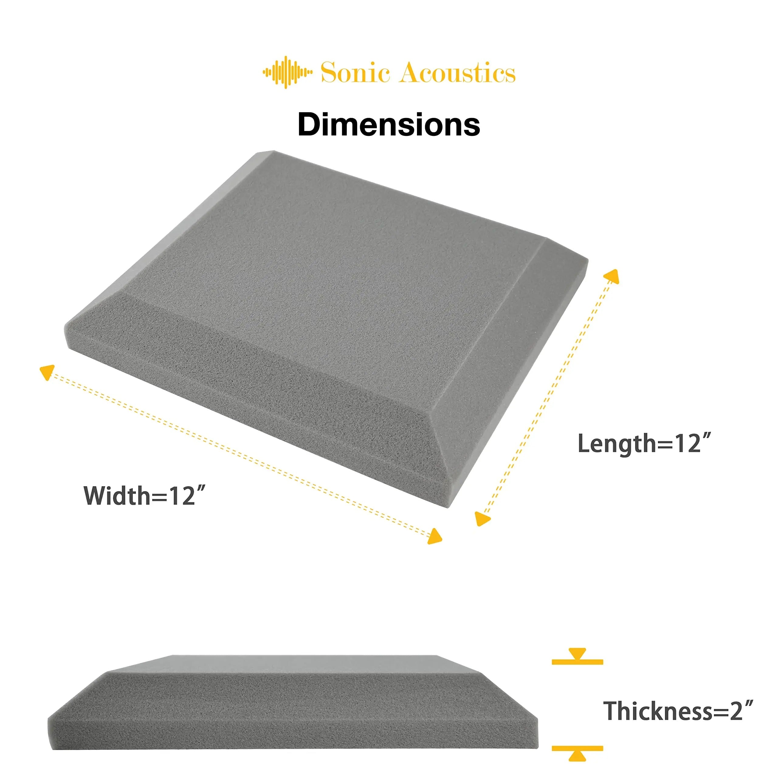 Sound Absorbing Acoustic Foam Panels Cube